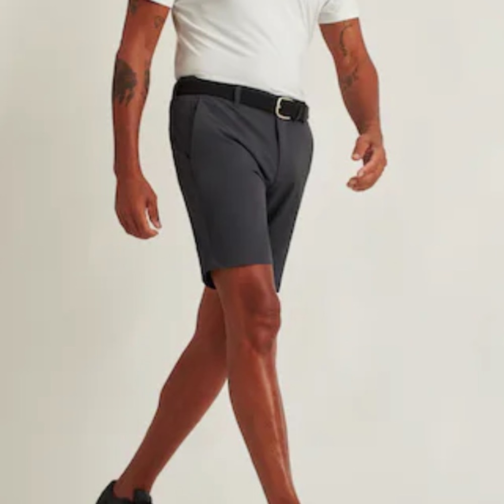 BONOBOS Highland Tour Golf Shorts, Athletic Fit, Charcoal